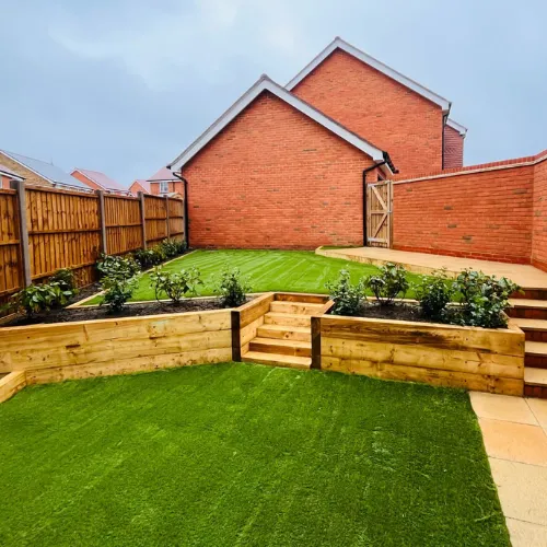 Artificial Grass & Landscaping project by GreenSmart in Maidstone